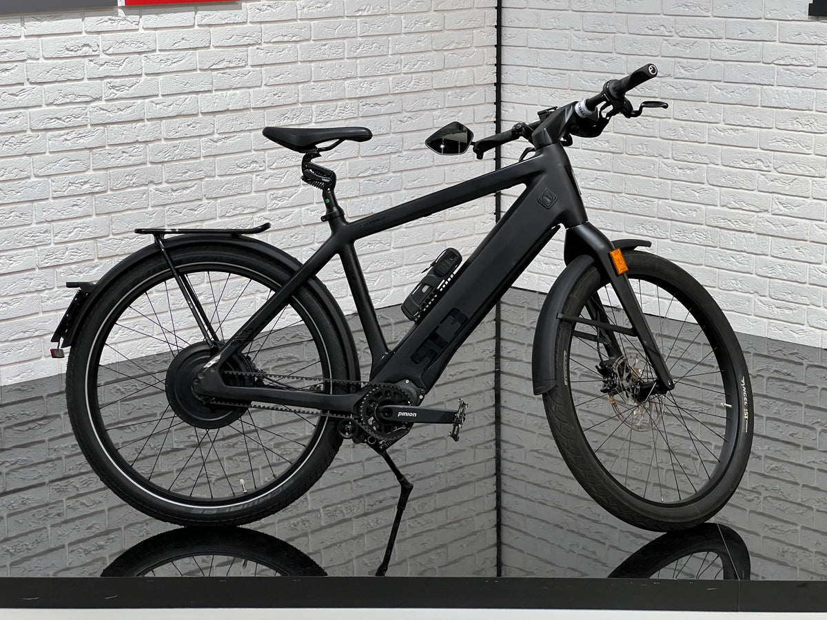 Stromer ST3 Pinion Deep Black Sport L