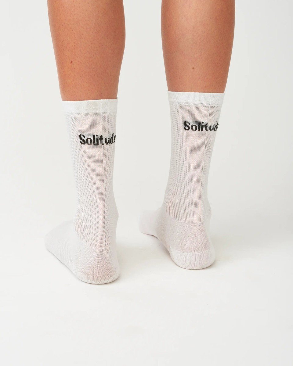Solitude Socks - White - S