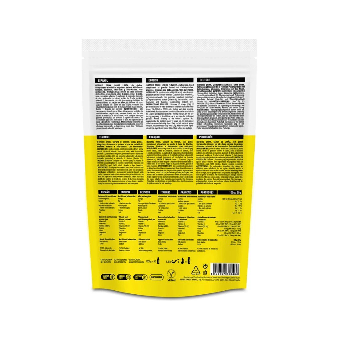 Isotonic Drink - Lemon - 1000G