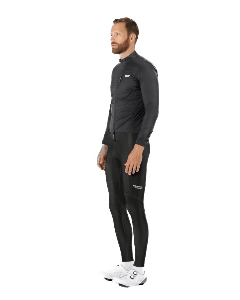 Essential Thermal Long Bib - Black - L