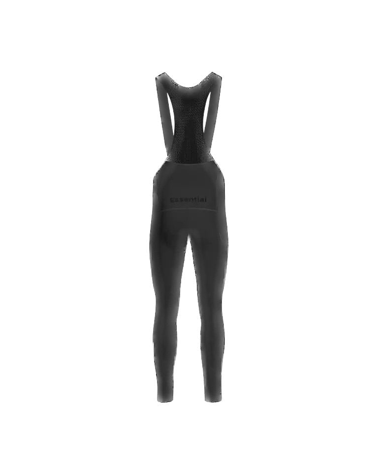 Essential Thermal Long Bib - Black - L