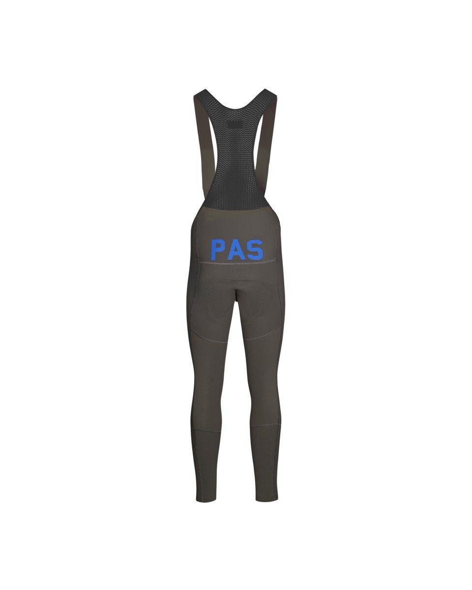 PAS Mechanism Deep Winter Long Bibs - Dark Olive - M