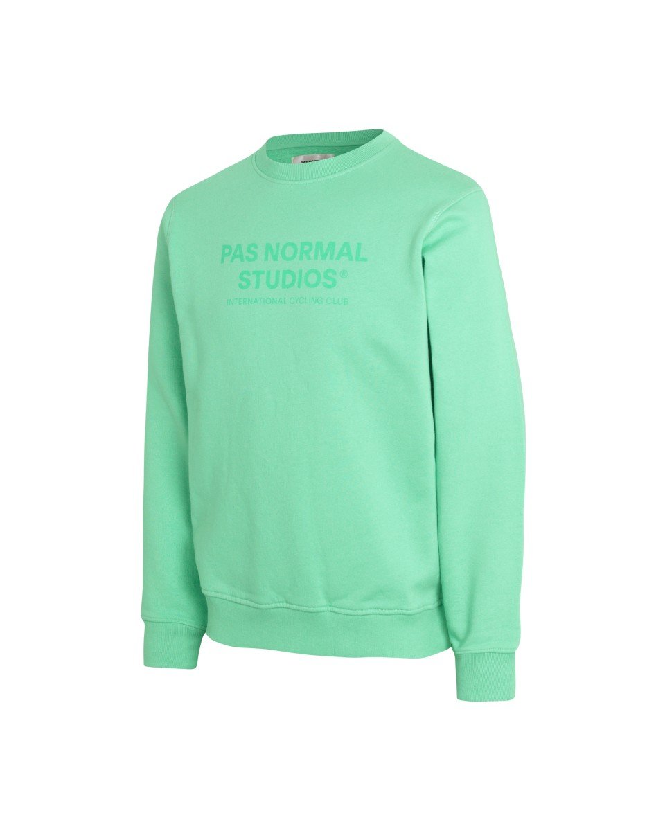 Off-Race Logo Sweatshirt - Light Emerald - L