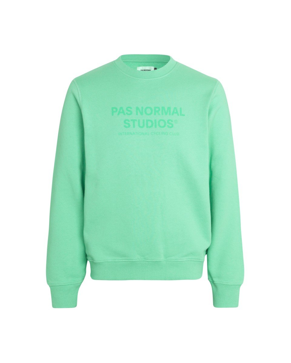 Off-Race Logo Sweatshirt - Light Emerald - L