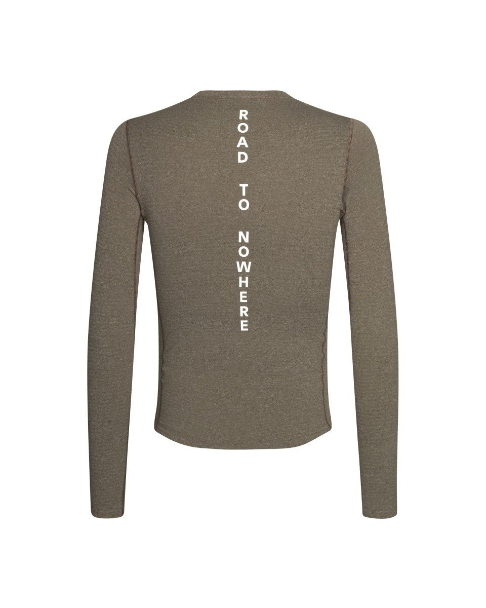 Men's Thermal Long Sleeve Baselayer - Dark Stone - M