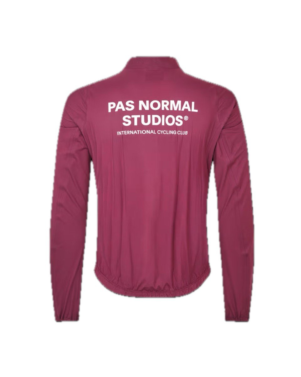 Men's Mechanism Pertex Rain Jacket - Plum - L