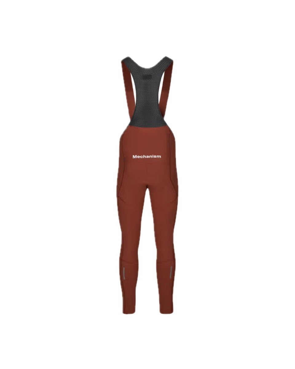 Mechanism Deep Winter Long Bib - Mahogany - M