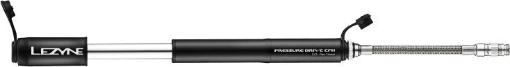Lezyne pressure drive cfh black/hi gloss