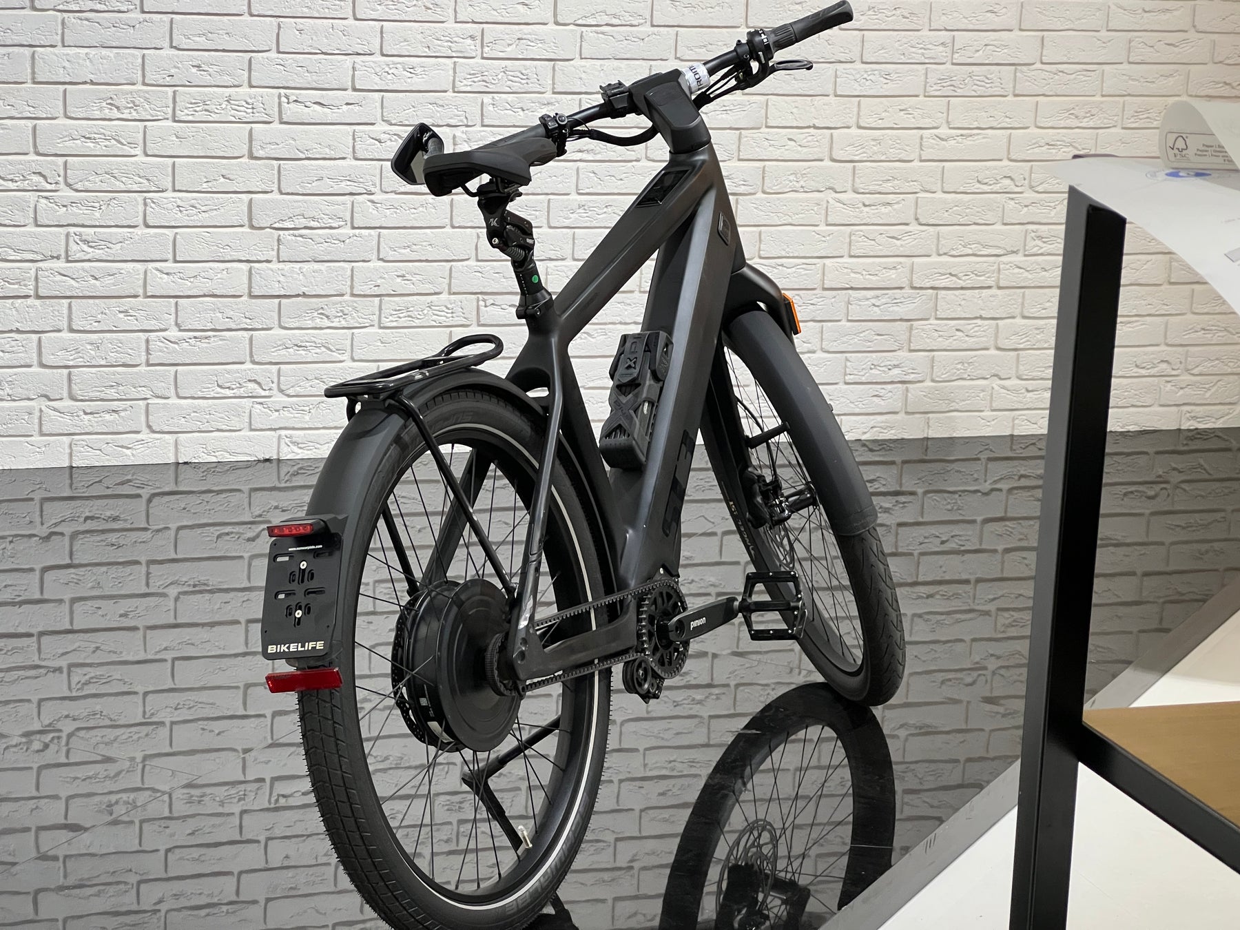 Stromer ST3 Pinion Deep Black Sport L