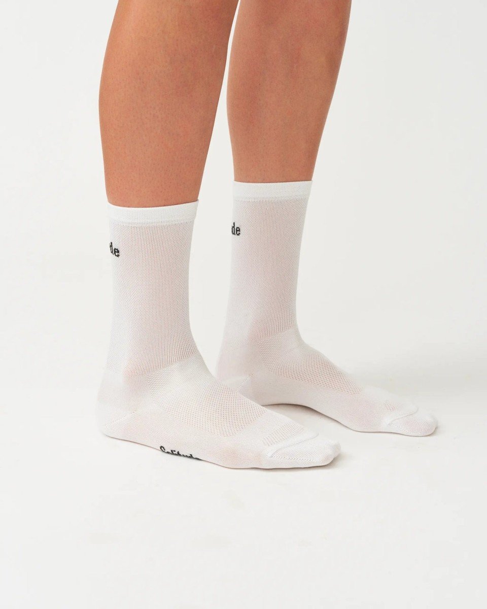 Solitude Socks - White - S