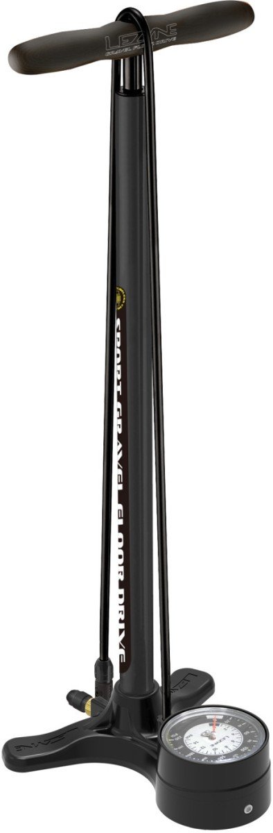 Lezyne sport gravel floor drive 3.5 inch mat black