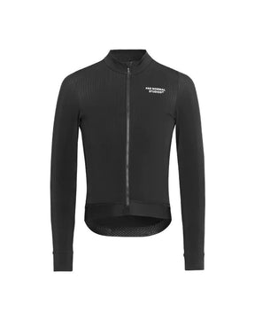 Men's Essential Long Sleeve Jersey - Black  - L