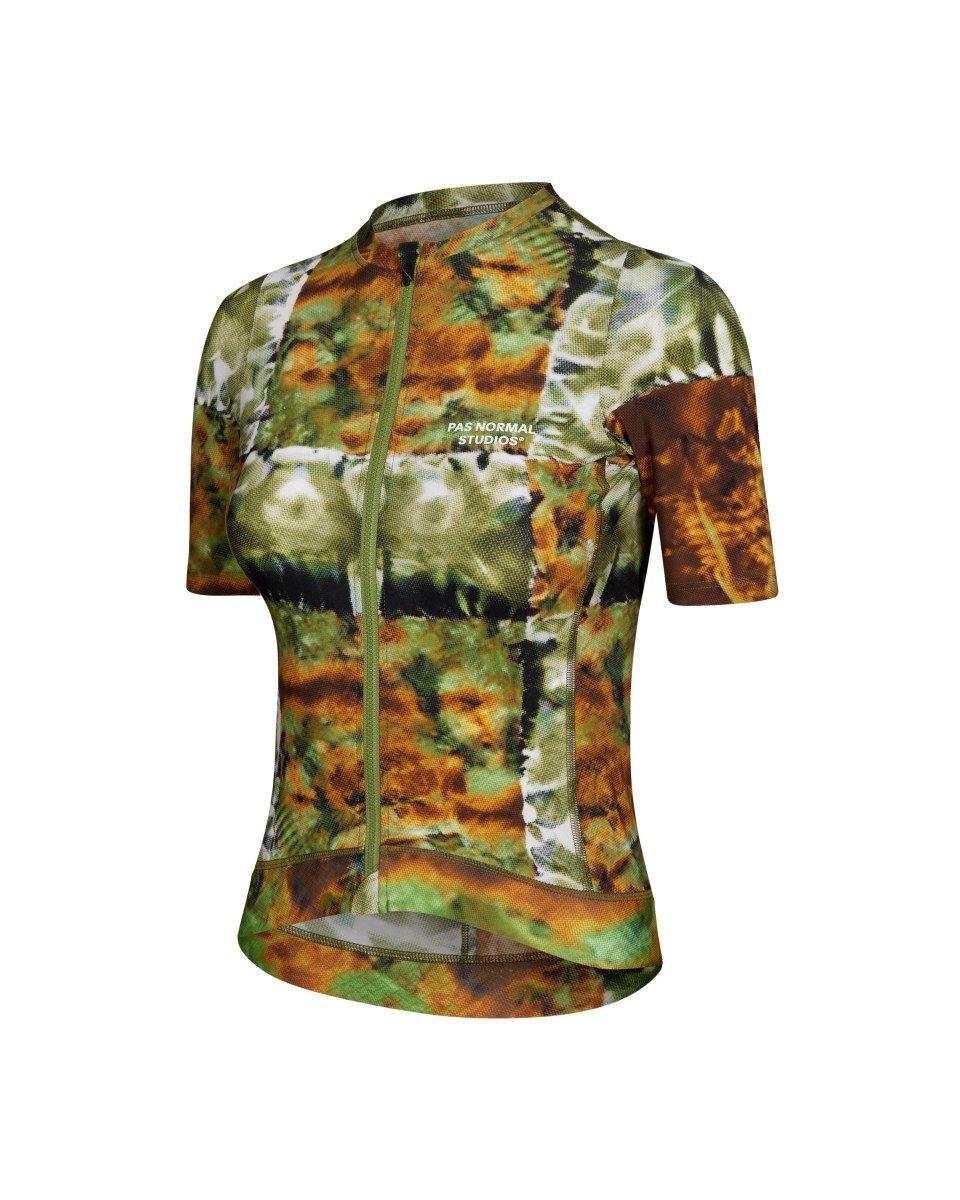 Women's Essential Jersey - Kaleidoscope Green - L