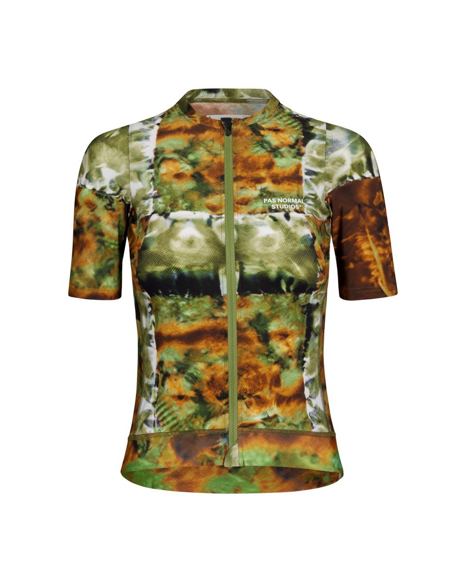 Women's Essential Jersey - Kaleidoscope Green - L