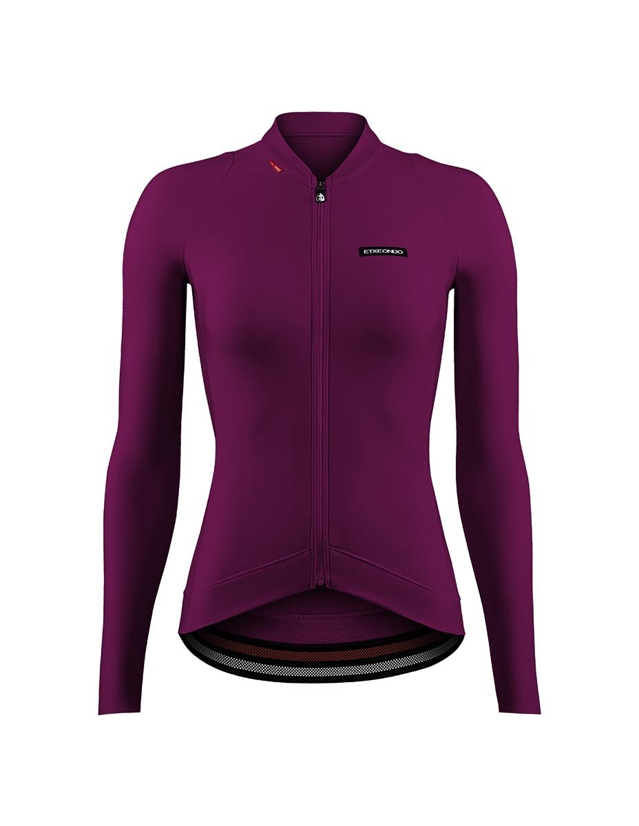 Women's Thermoshirt BI Long Sleeve Jersey - Burgundy - M