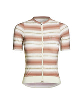 Women's Essential Jersey - Off White Stripes - L