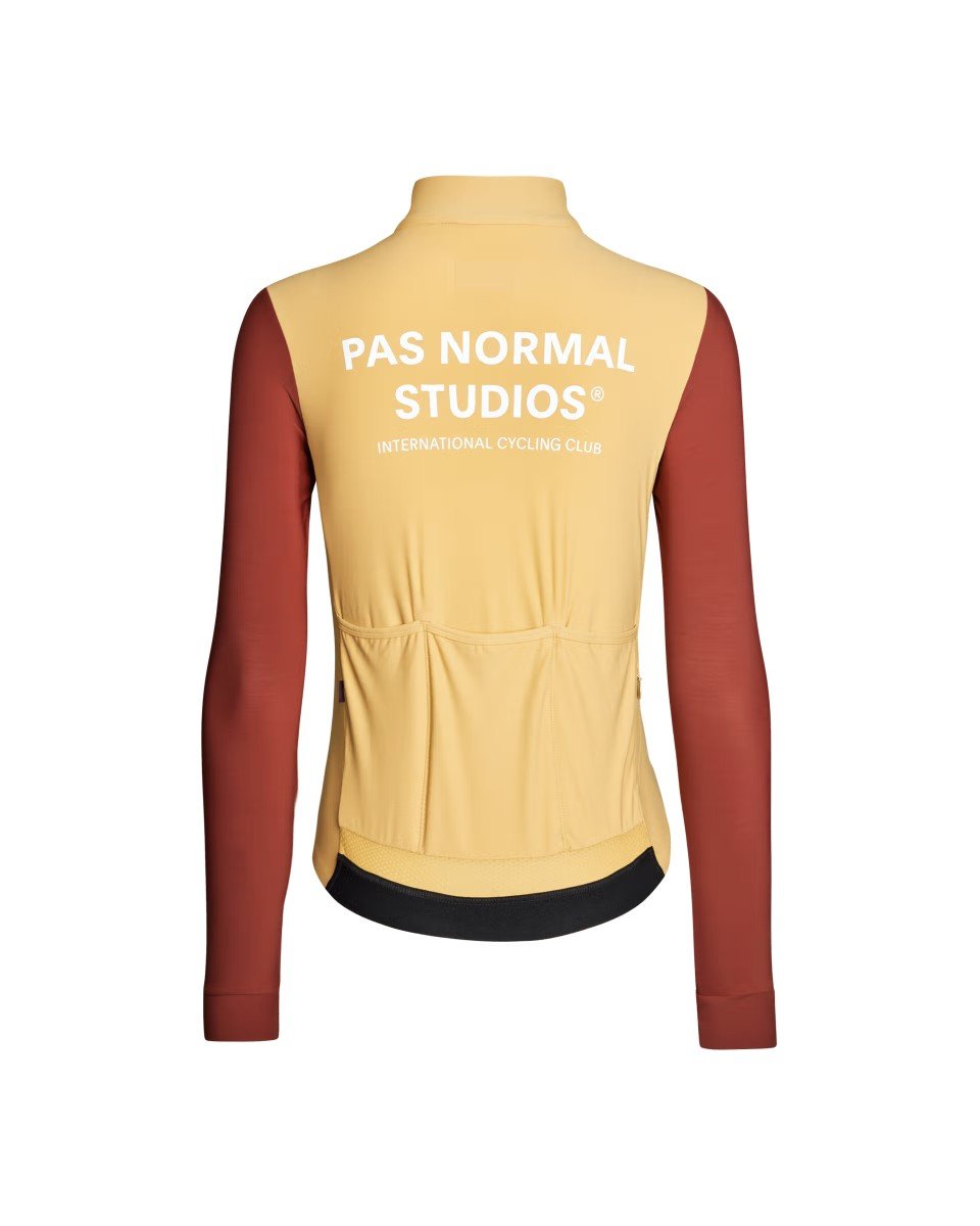 Women's Mechanism Long Sleeve Jersey - Camel / Marron - L