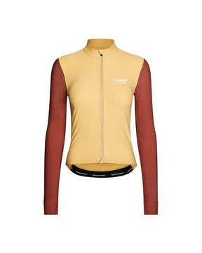 Women's Mechanism Long Sleeve Jersey - Camel / Marron - M