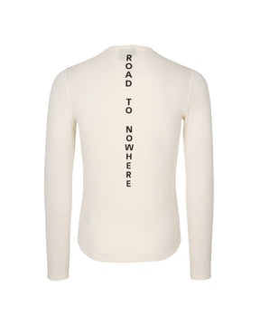 Women's Thermal Long Sleeve Baselayer - Off White - L
