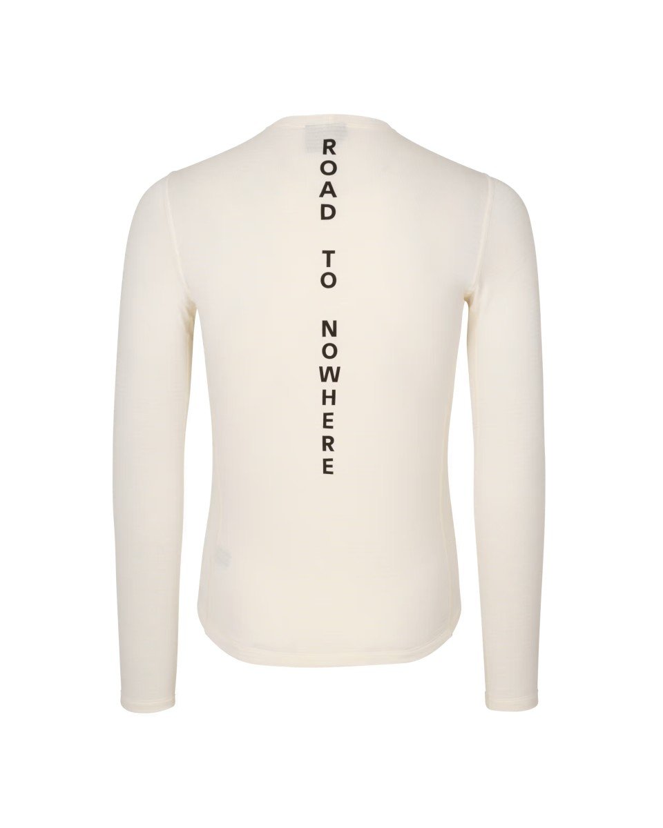 Women's Thermal Long Sleeve Baselayer - Off White - L