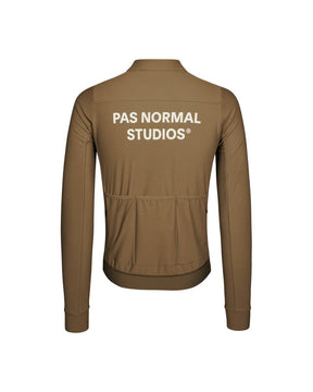 Men's Essential Long Sleeve Jersey - Ash Brown - S