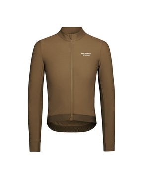 Men's Essential Long Sleeve Jersey - Ash Brown - S