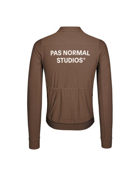 Men's Essential Long Sleeve Jersey - Light Brown  - M