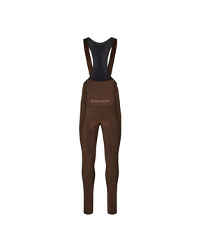 Essential Thermal Long Bibs - Light Brown - L
