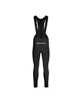 Mechanism Deep Winter Long Bibs - Black - S