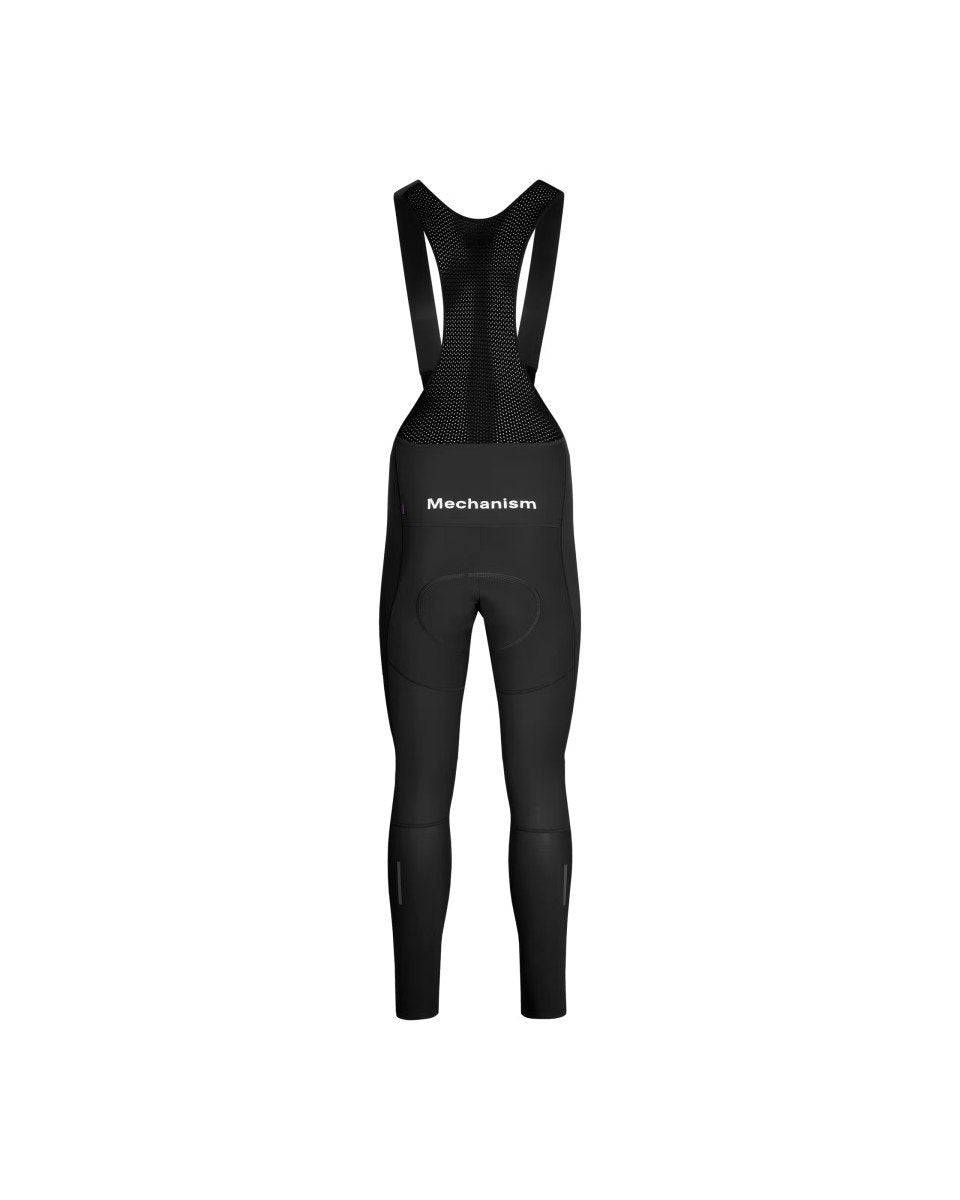 Mechanism Deep Winter Long Bibs - Black - L