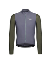 Mechanism Long Sleeve Jersey - Steel / Dark Olive - L