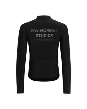 Men's Mechanism Thermal Long Sleeve Jersey - Black - S