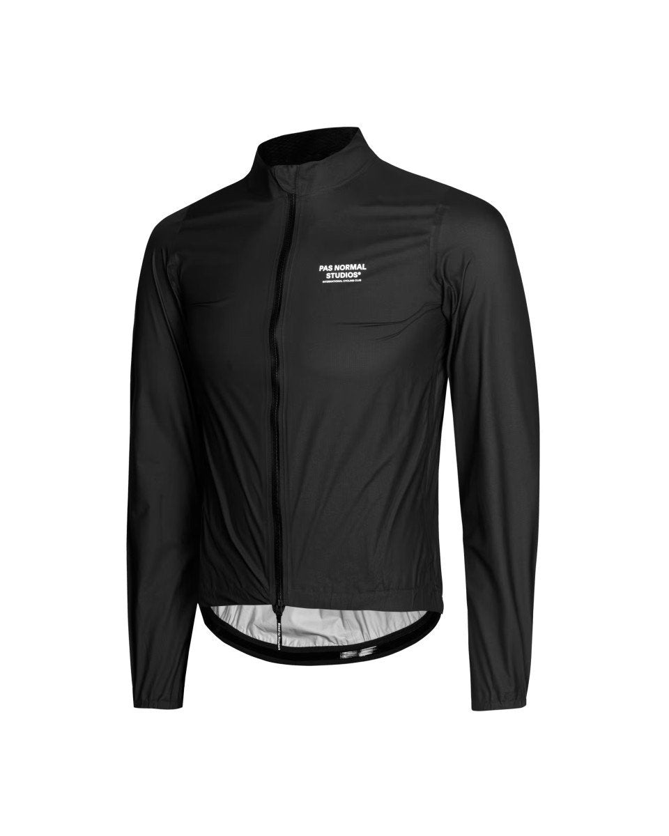 Men's Mechanism Pertex Rain Jacket - Black - S
