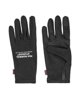 Logo Transition Gloves - Black - M