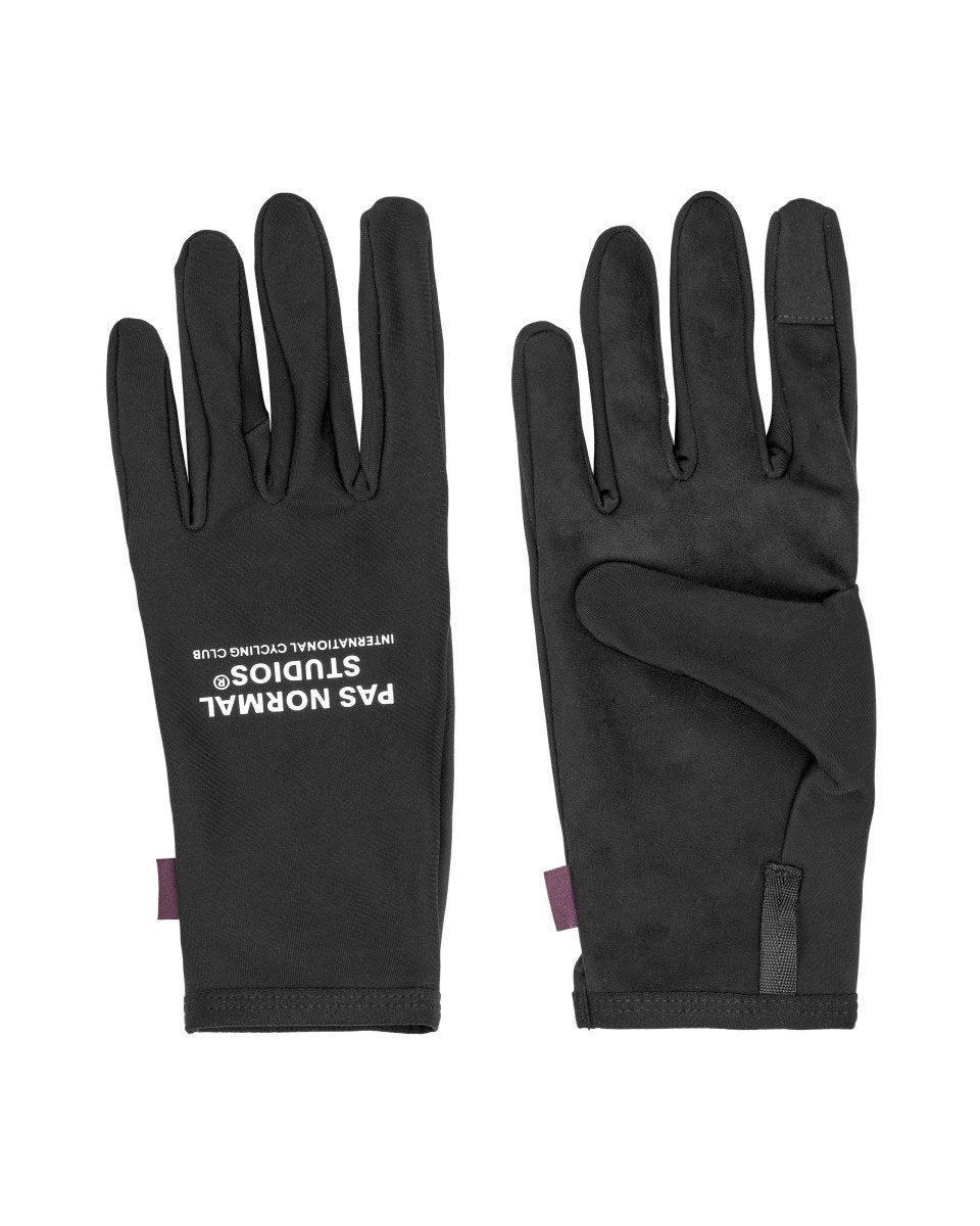 Logo Transition Gloves - Black - M
