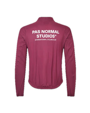 Men's Mechanism Pertex Rain Jacket - Plum - M