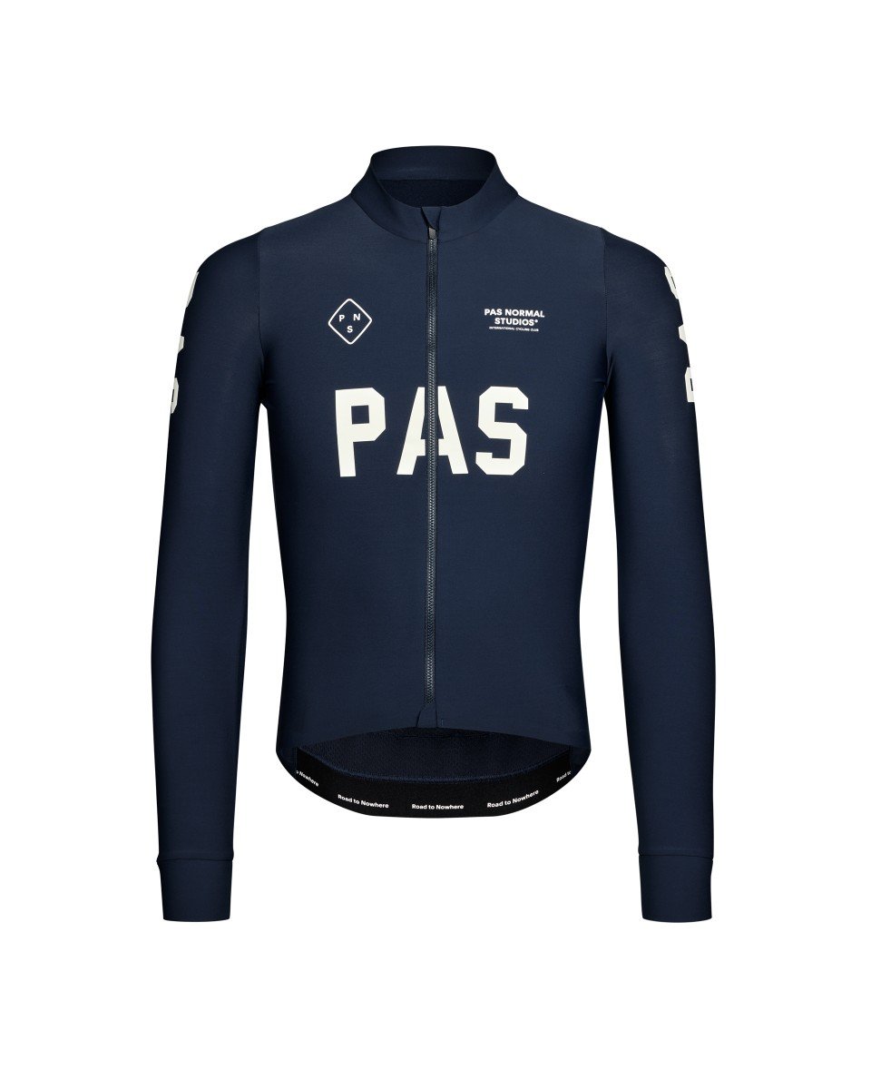 PAS Mechanism Long Sleeve Jersey - Navy - XL