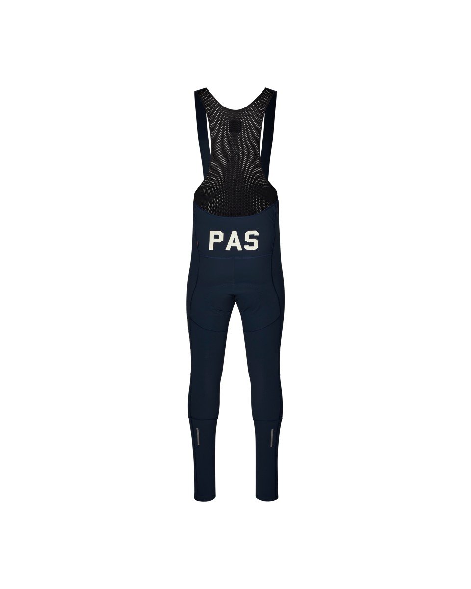 PAS Mechanism Deep Winter Long Bibs - Navy - L