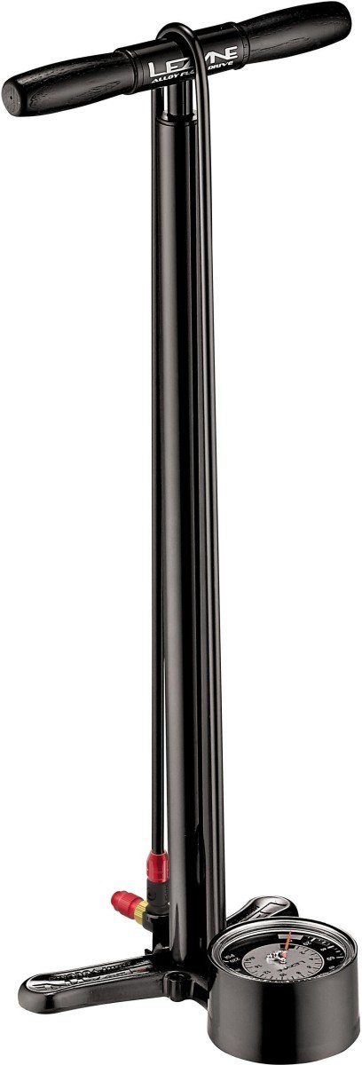 Lezyne alloy floor drive blk/hi gloss