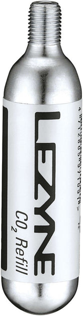 Lezyne 16g co2 - refill pack (5 pcs) silver