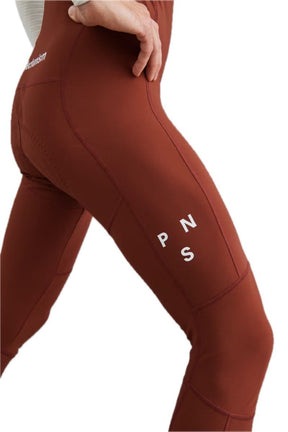 Mechanism Deep Winter Long Bib - Mahogany - M