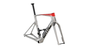 BMC Teammachine R 01 - Frameset - V1 - Spanje Arctic Silver / Neon Red 54cm 2025