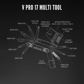 Multi Tools - V Pro 17 - Black