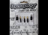Plug Pack, 3 x Soft Nose and 2 x Mega plugs - Tubeless