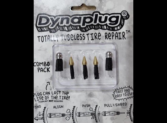 Plug Pack, 3 x Soft Nose and 2 x Mega plugs - Tubeless